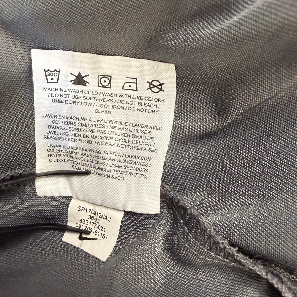 Nike Tiger Woods Collection Golf Pants Mens 36x32 Gray 833177-021 Trousers - Picture 7 of 11